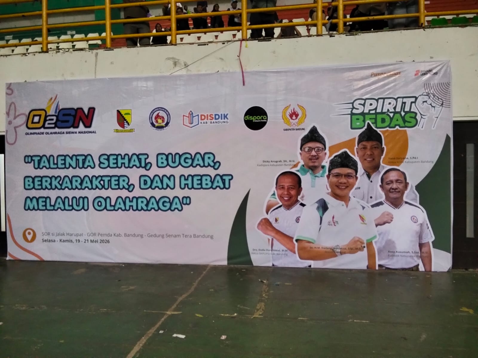 Disdik dan BAPOPSI Kabupaten Bandung Siapkan Atlet Pelajar Berprestasi Lewat O2SN 2026